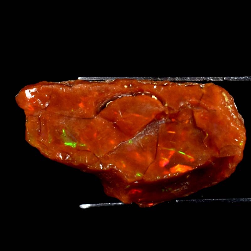 100% Natural Ethiopian Fire Opal Rough Jumbo Flashy Loose Gemstones 23.70Cts.