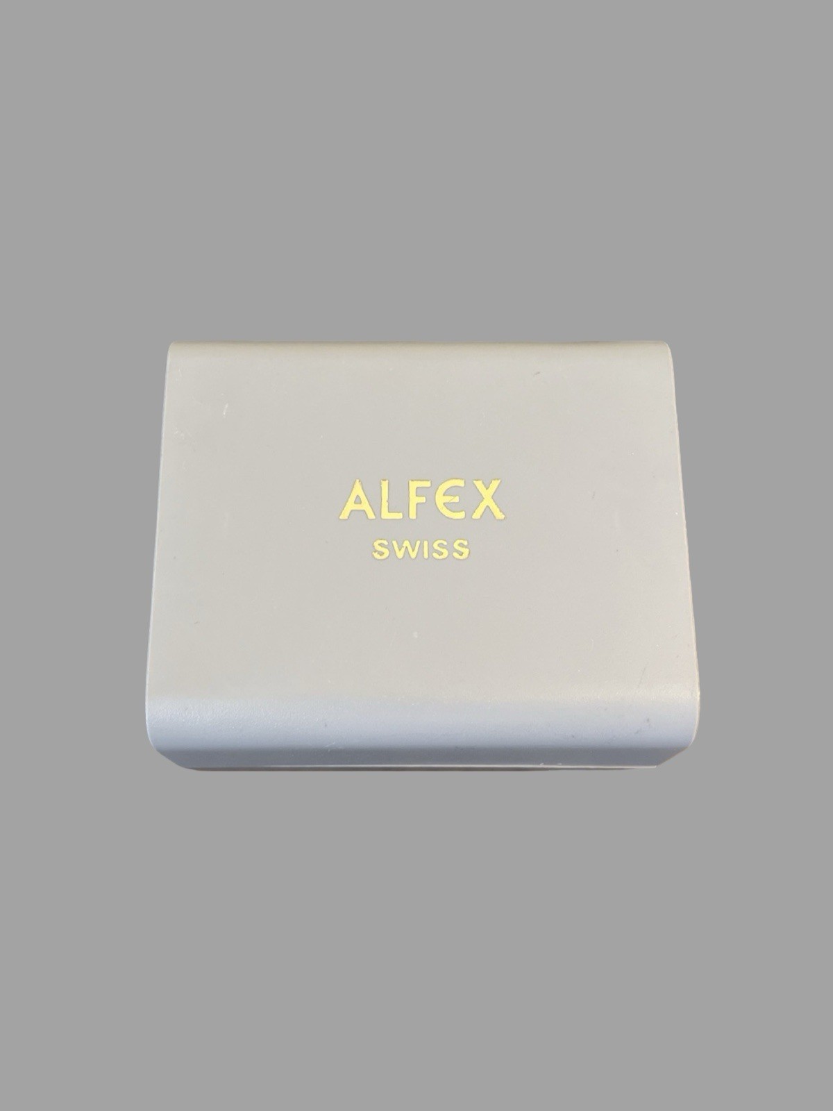 Vintage Alfex Swiss Watch Set with Original Box & Interchangeable Bezels