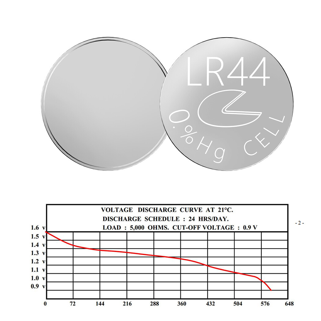 100 Pcs PKCELL LR44 AG13 357 L1154 A76 Button Cell Batteries for Toys ,Watches
