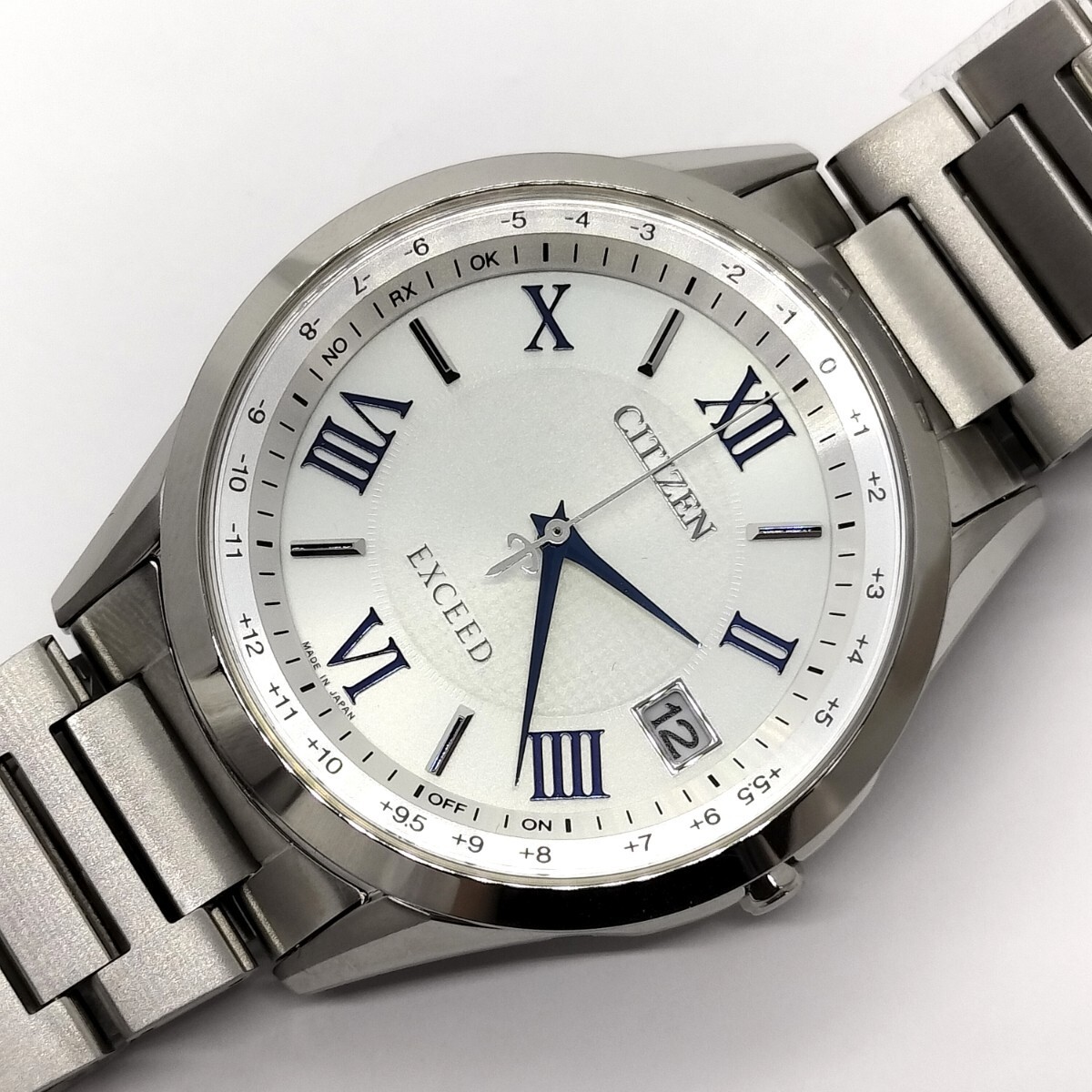 CITIZEN EXCEED Eco Drive Radio CB1110 61A Men’s Watch with Box