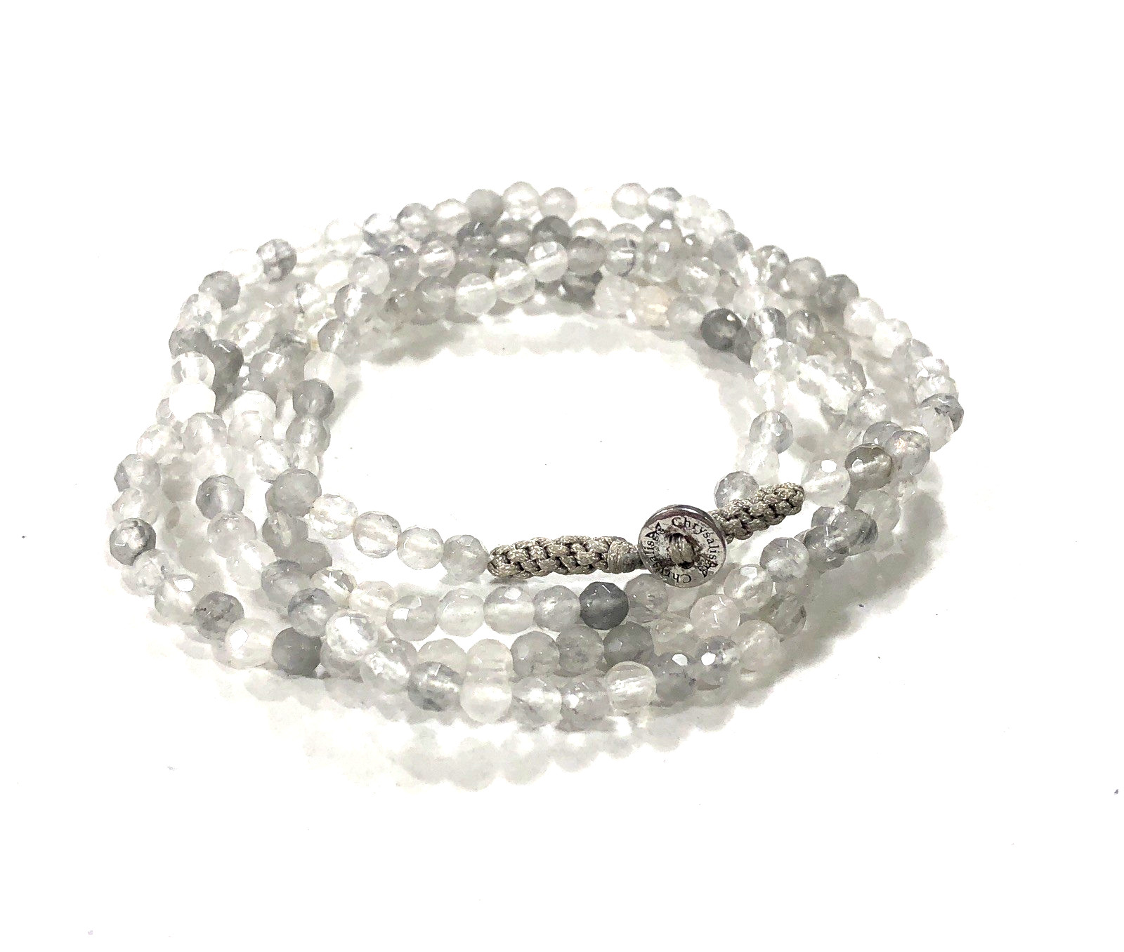 Chrysalis Bracelet Wrap Beaded Quartz – 30 Inch Length