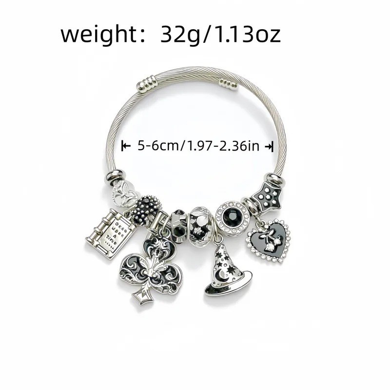 Magic Hat Stainless Steel Bracelet For Women new design and style fast shipping