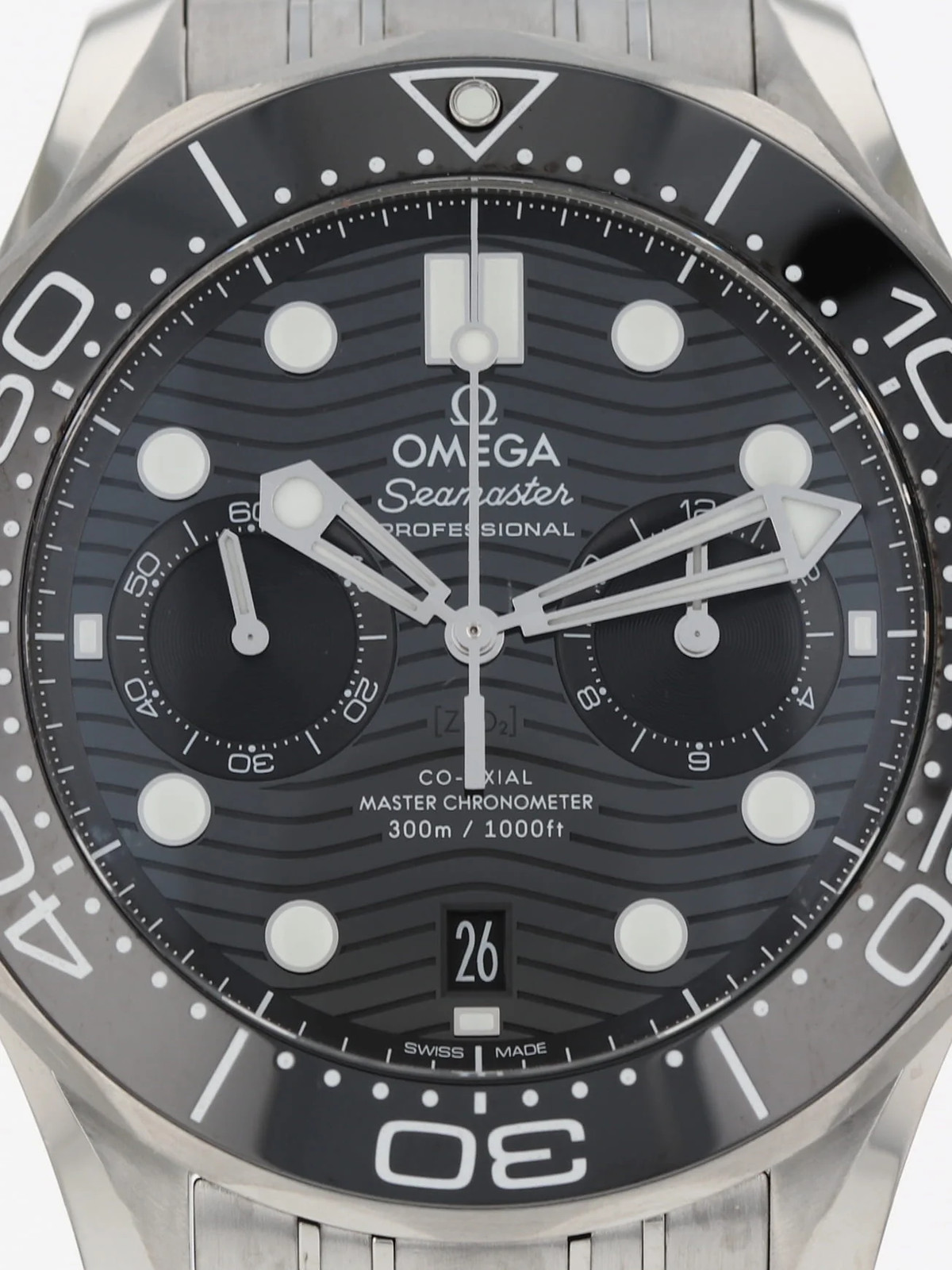41536: Omega Seamaster Diver 300, Ref. 210.30.44.51.01.001, Box and 2021 Card
