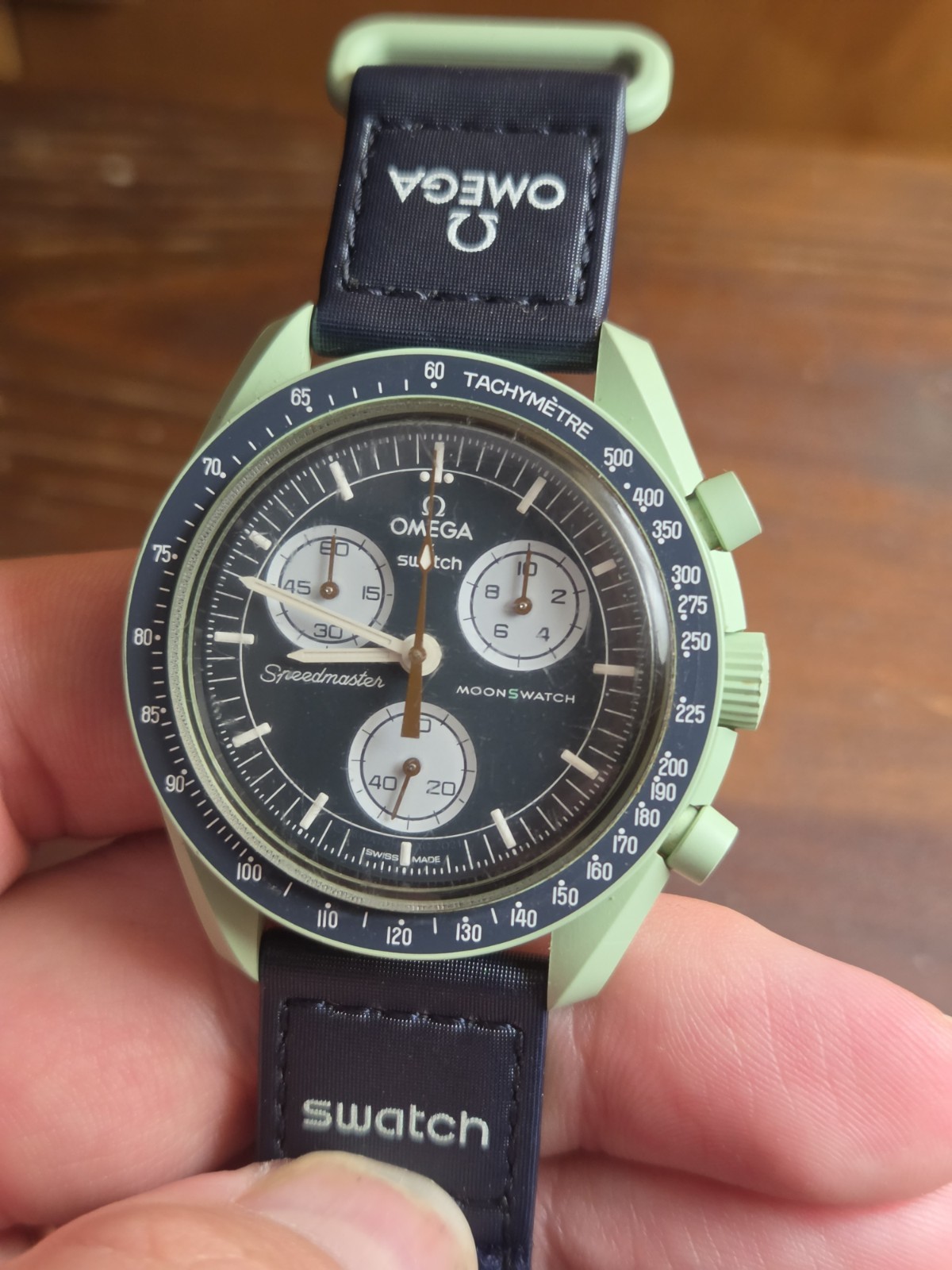 OMEGA x Swatch MoonSwatch Mission On Earth Bioceramic Chronograph Quartz 42mm