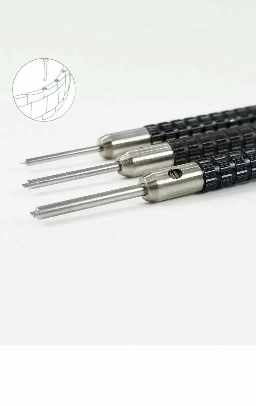 Horofix T-Blade Screwdriver Set of 6 with Spare Blades For Rolex Bracelet