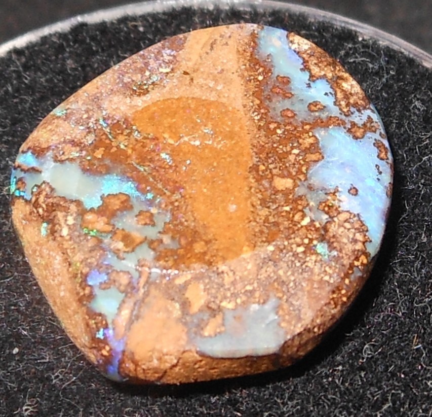 10.60ct Australian Boulder Opal 19.4×16.5×5.1mm