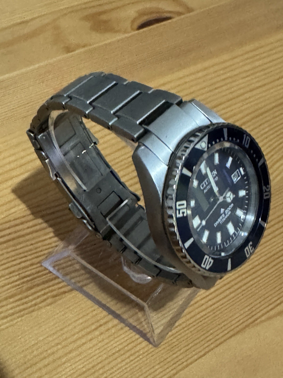 Citizen Promaster Automatic Titanium Diver Watch NB6021-68L The Barnacle