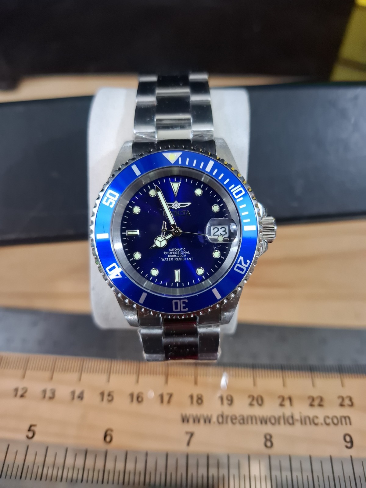 Invicta 9094OB Pro Diver Automatic NH35A SII Blue Dial Stainless Steel watch