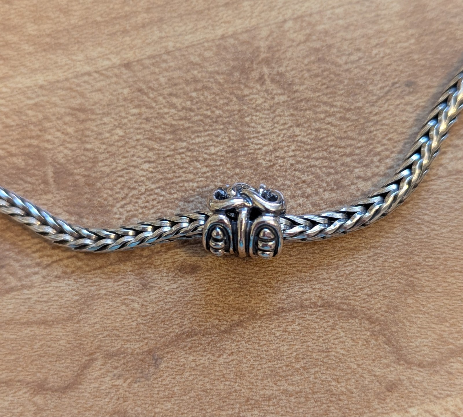 Authentic Retired TrollBeads Midgard Serpent bead