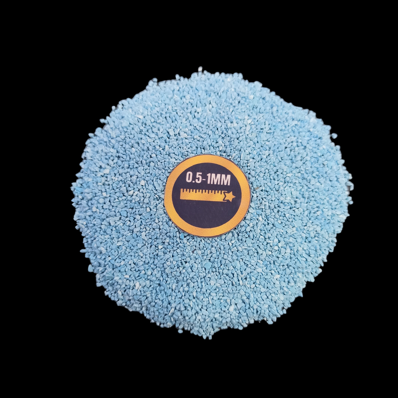 Turquoise Treated gemstone crushed Coarse 0.5-1mm Gemstone For Jewelry Making