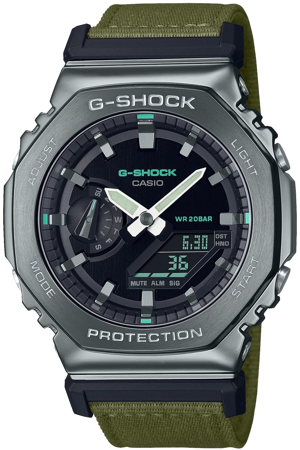 Casio G-Shock GM-2100CB-3AJF Metal Covered Men’s Olive Green Japan Watch