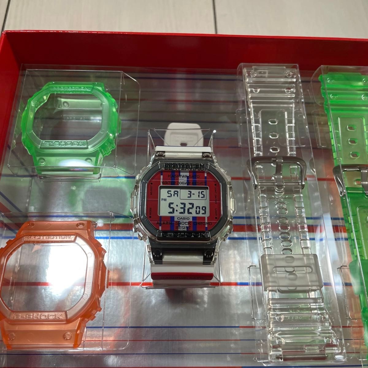 Brand New G SHOCK DWE 5600KS 7 Sato Kashiwa Limited Collaboration Watch