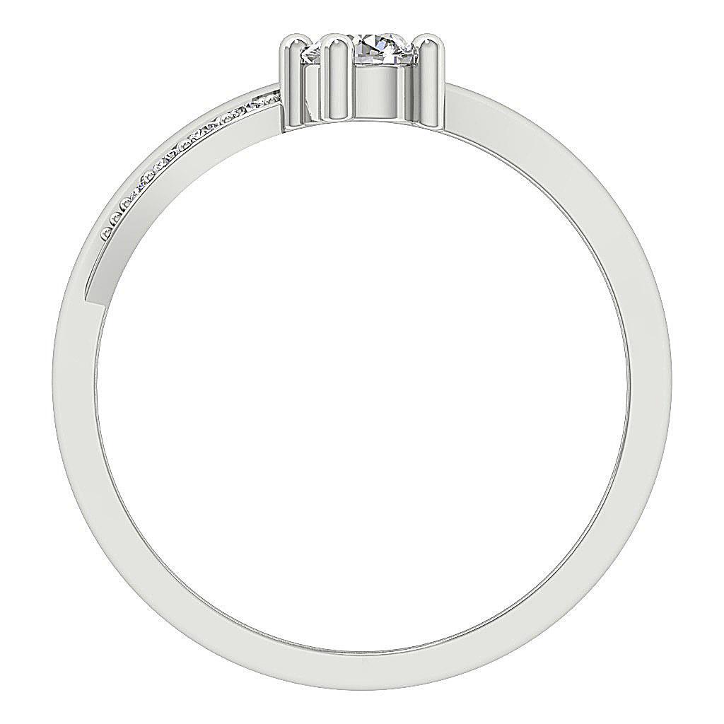 Forever Us Two Stone Engagement Ring VS F 0.70 Carat Lab Grown Diamond 14K Gold