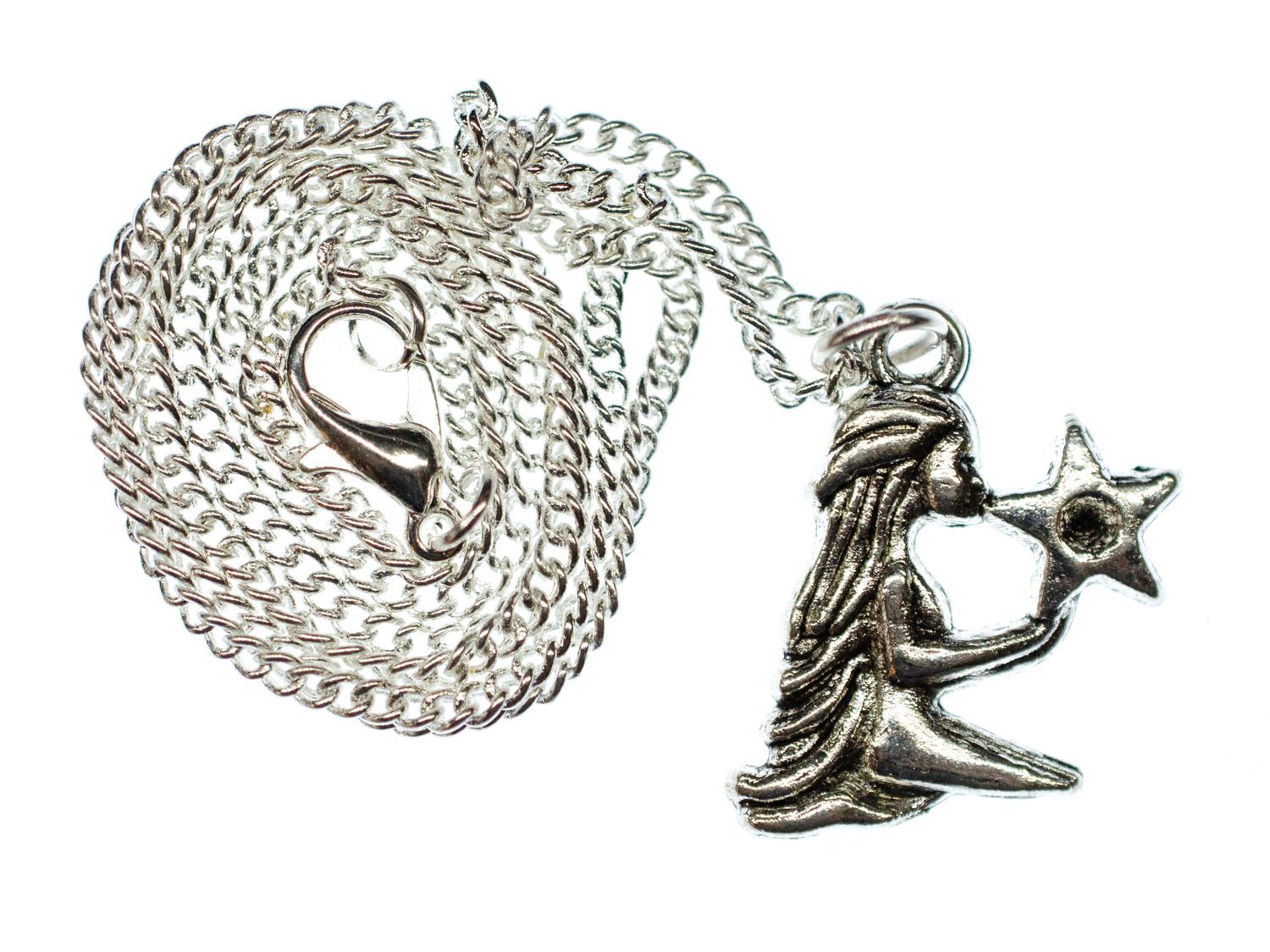 Jungfrau Necklace Miniblings 45Cm Zodiac Constellation Horoscope Star