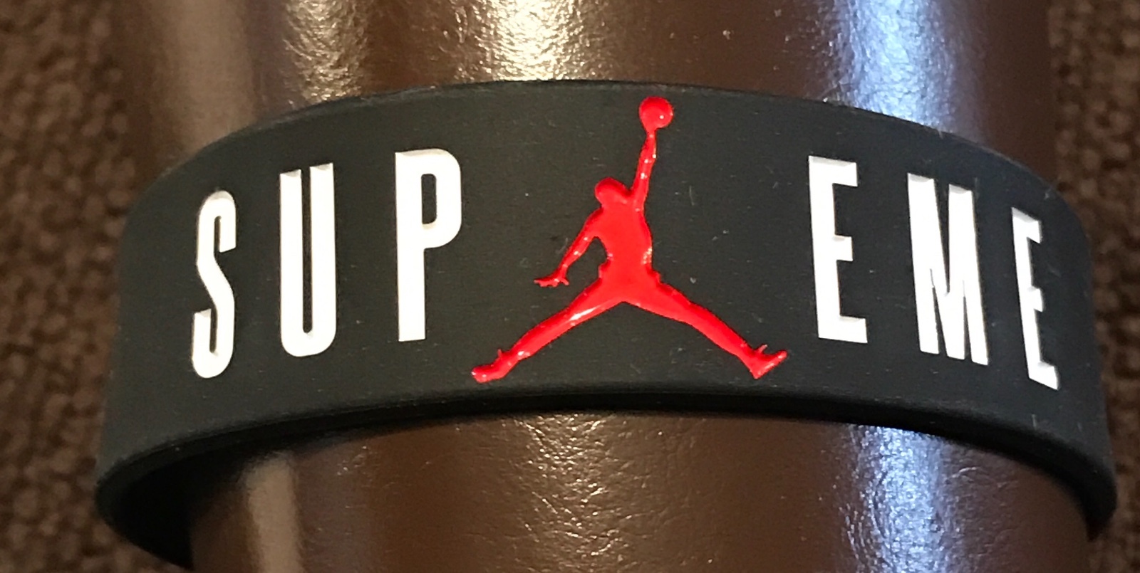 1 (One) Nike Jordan Sport Baller Band Silicone Rubber Wristband Bracelet