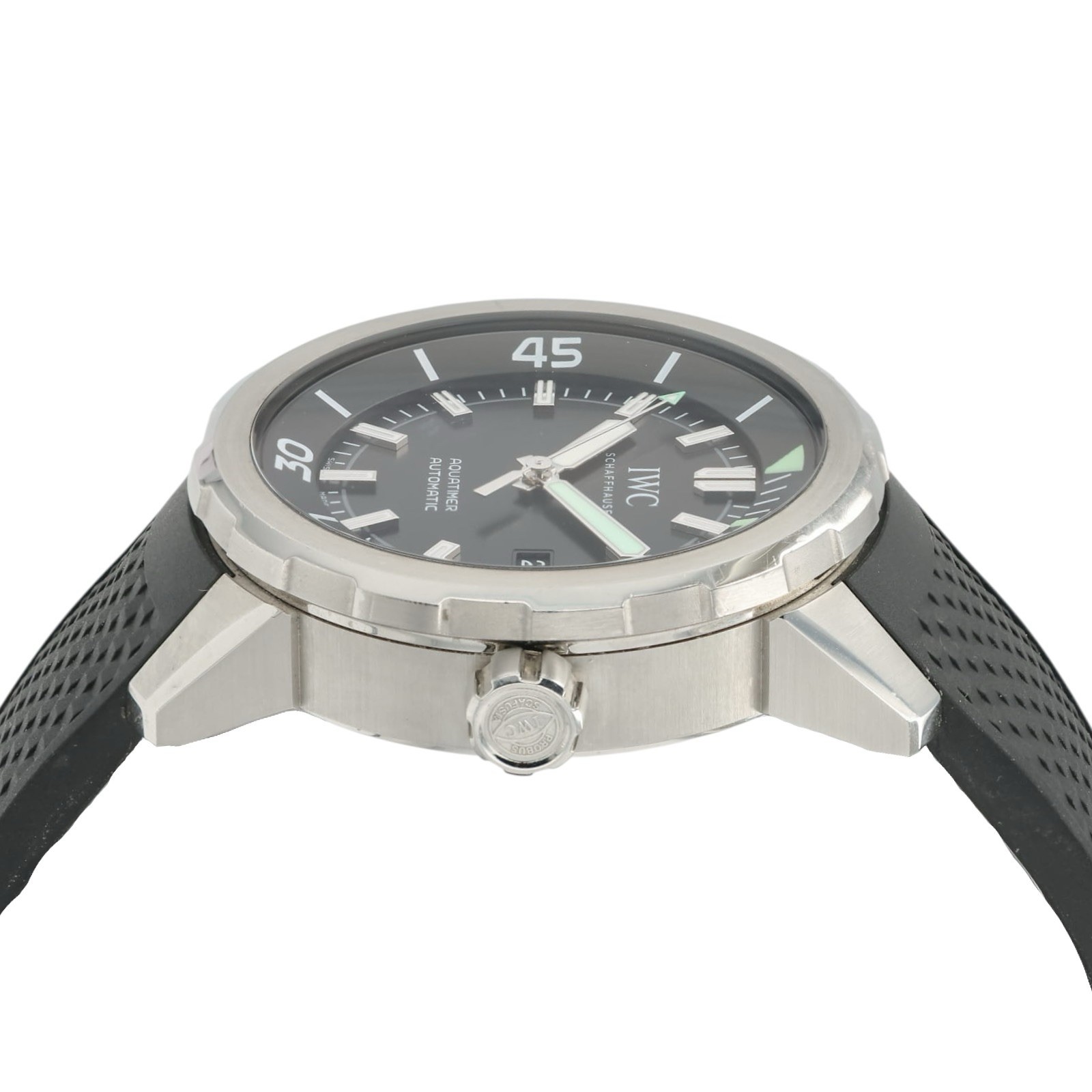 IWC Aquatimer Black Dial Stainless Steel 42mm Automatic Men’s Watch IW329001