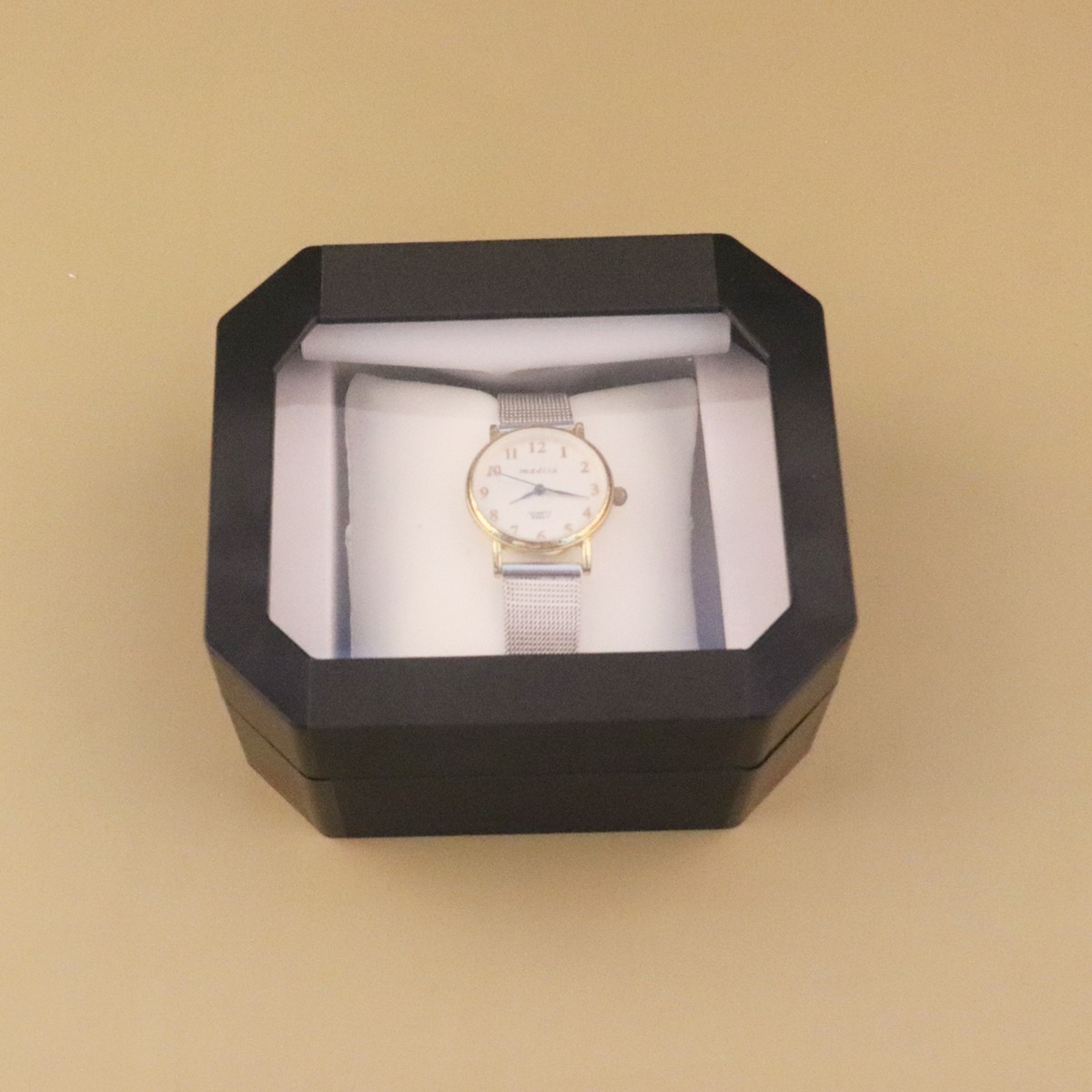 Single Watch Display Box Case Jewellry Storage Organizer With Pillow High-End