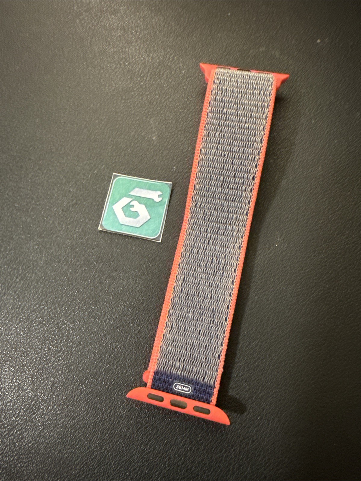 Apple Watch Sport Loop 38mm (40/41) Genuine OEM Electric Pink Used