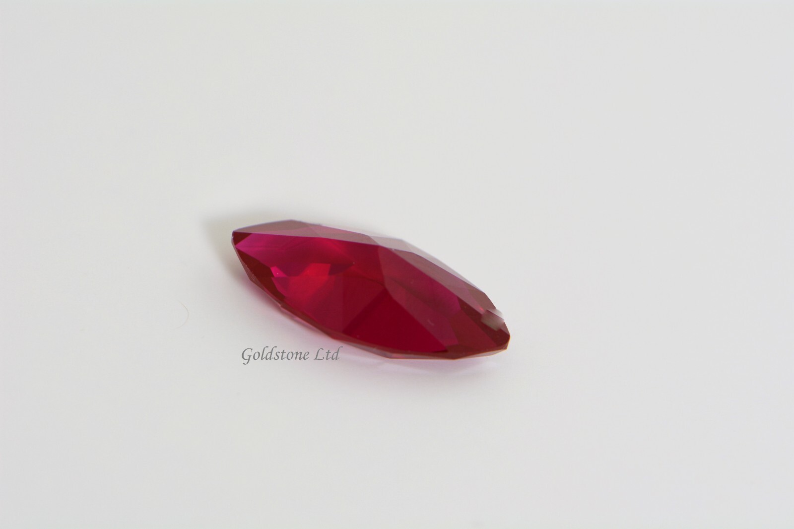Lab-Created Ruby Marquise Shape Corundum (4×2-24x12mm)