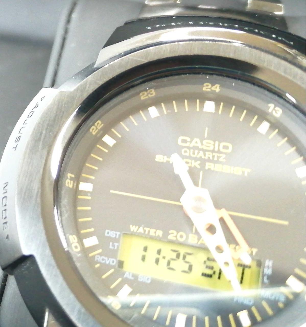 CASIO G-SHOCK AWM-500UA Black Solar Men Watch Auth Japan