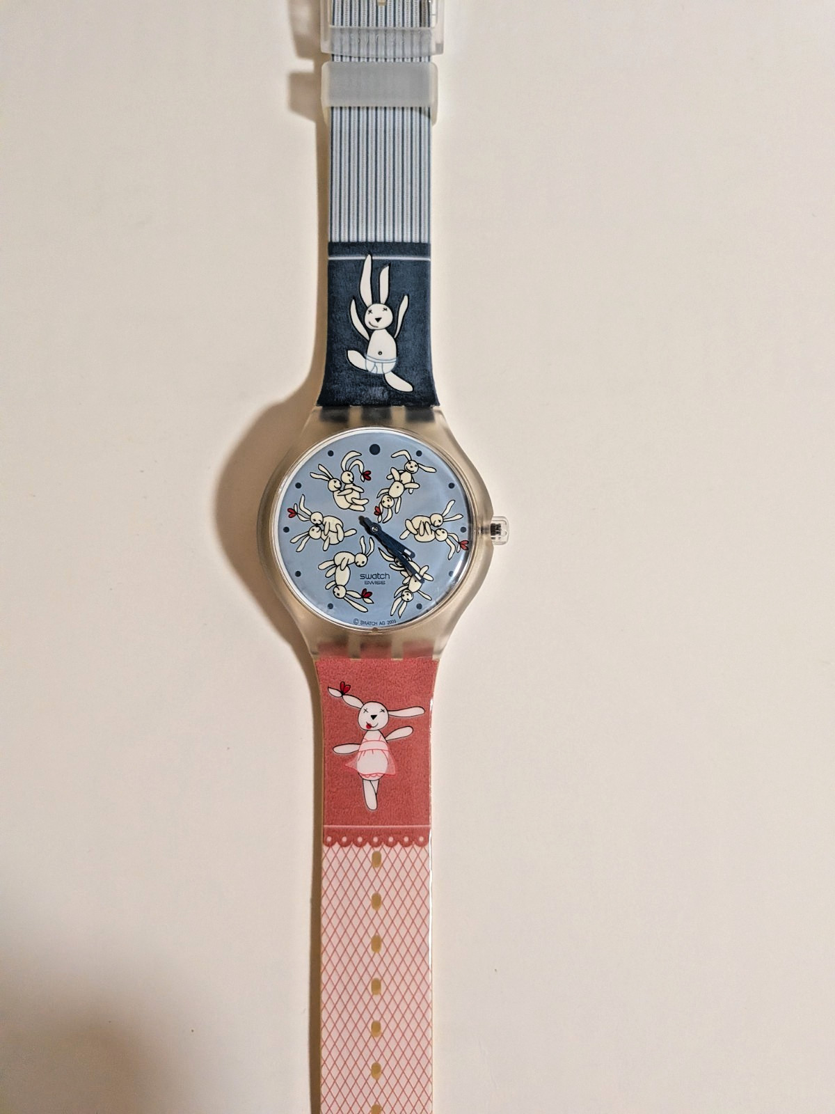 Swatch – Bunnysutra – STGK101 – 2004 – Touch Game – Bunny – Mint Condition