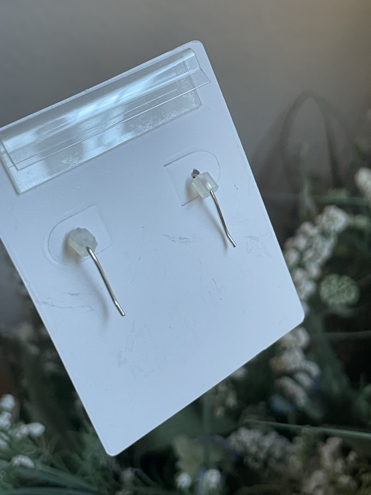 Seed & Sage Sterling Silver Dangle Swirl Earrings 1.5 Inches