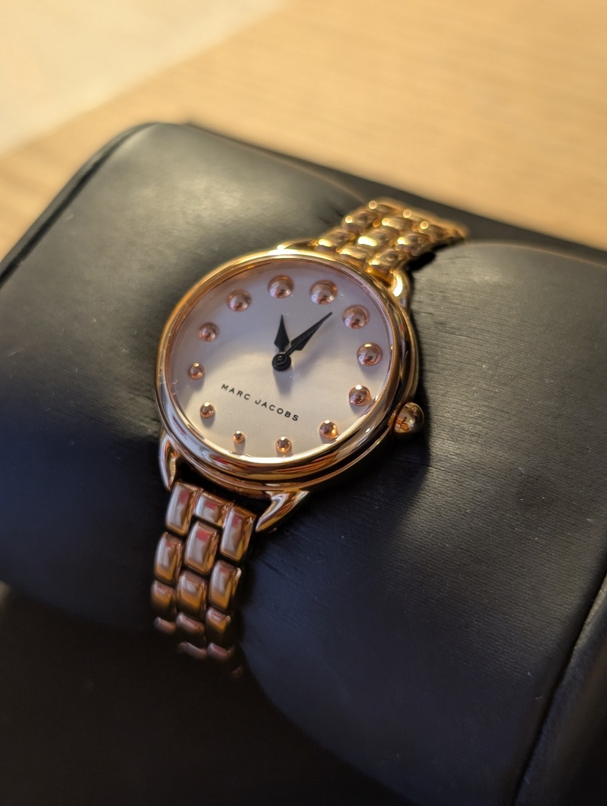 Marc Jacobs Betty Watch MJ3496 Rose Gold White Dial Women Quartz NWT