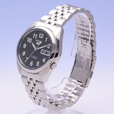 SEIKO SEIKO5 SNK381K1 SNK381K Automatic Analog Black Silver