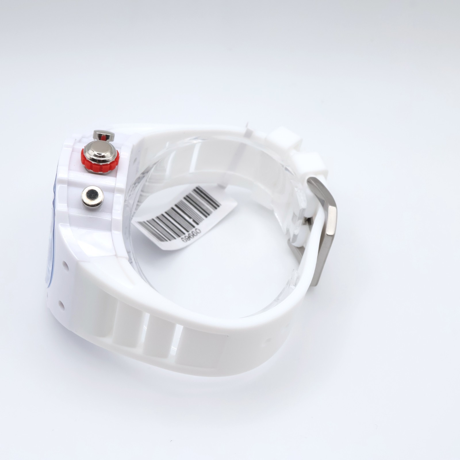 Invicta Racing 69660 Frost Phantom 43.5mm Transparent White Quartz