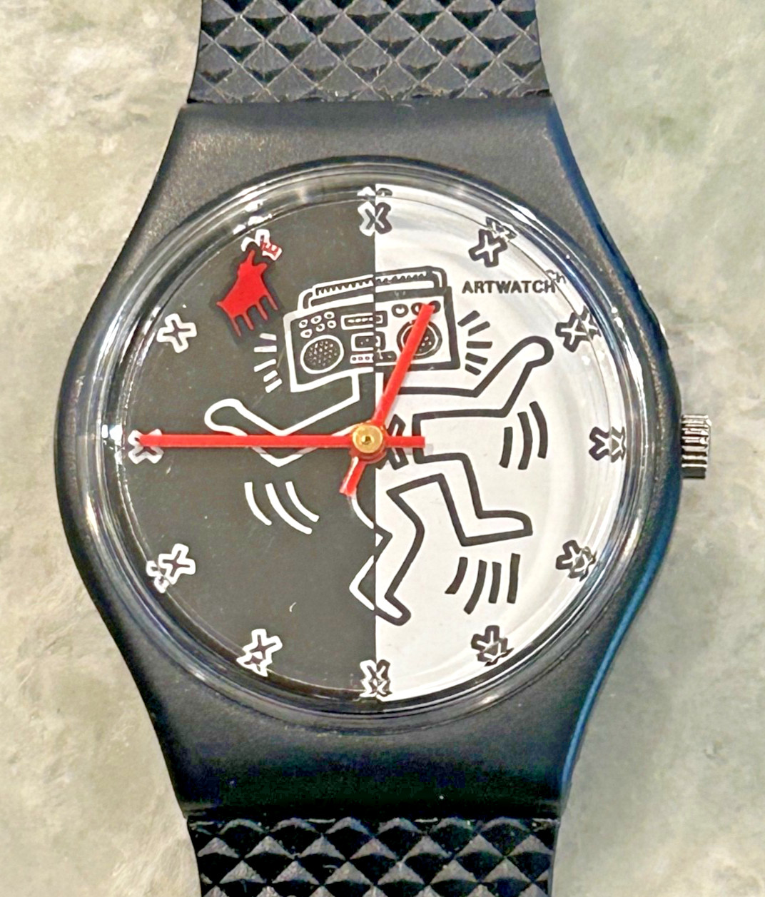 Keith Haring – Mr Boombox Man – Barking Dog Second Hand – Art Watch
