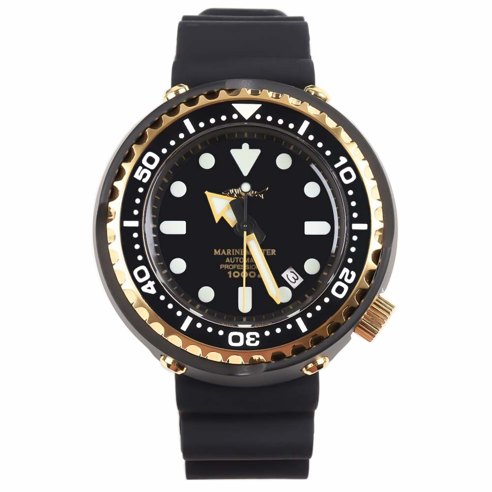 Heimdallr Marine Master SS PVD Tuna NH35A Diver 1000M Automatic Watch SBBN017 C3