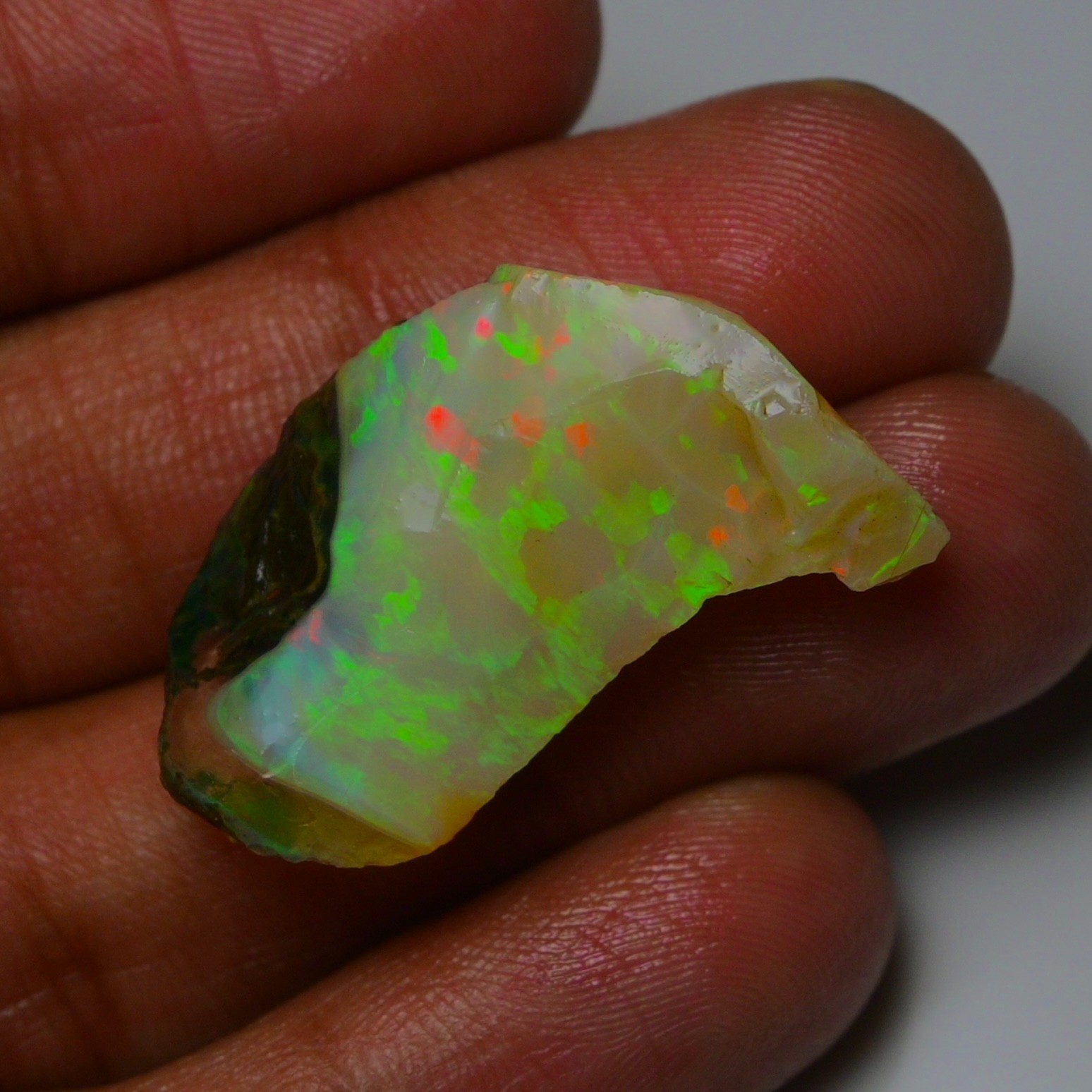 Opal Rough 20.00 Ct Natural Ethiopian Raw, Crystal Opal Specimen, Opal Gemstone