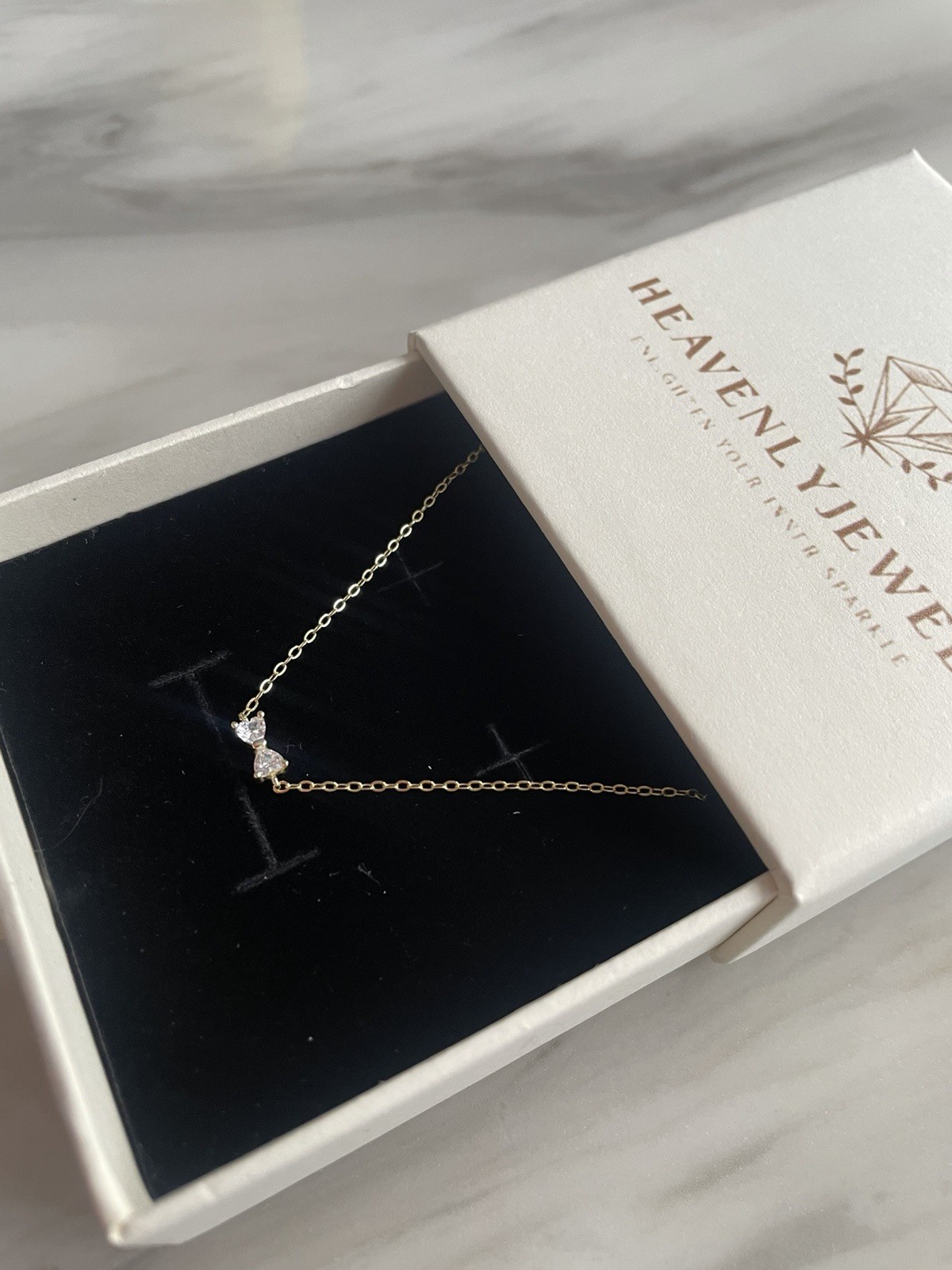 18k Gold Plated 925 Sterling Silver Dainty Thin Bow Bracelet