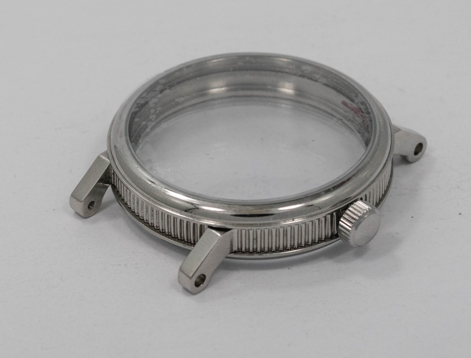 Stainless steel case for marriage watch will fit Illinois, Waltham 12s movement