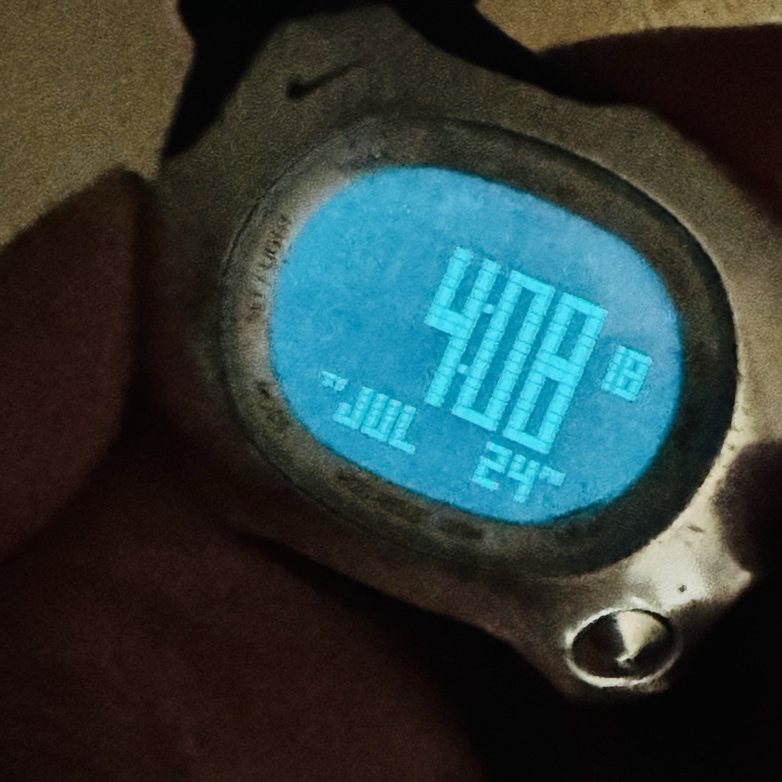 Vintage Nike Triax Speed 300 Lap Men’s Digital Watch Silver Black WR0101