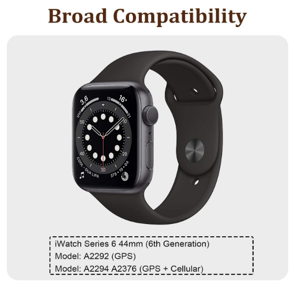 New battery for Appl e Watch Series 6 44mm (GPS Version) A2327 303.8mAh +tools