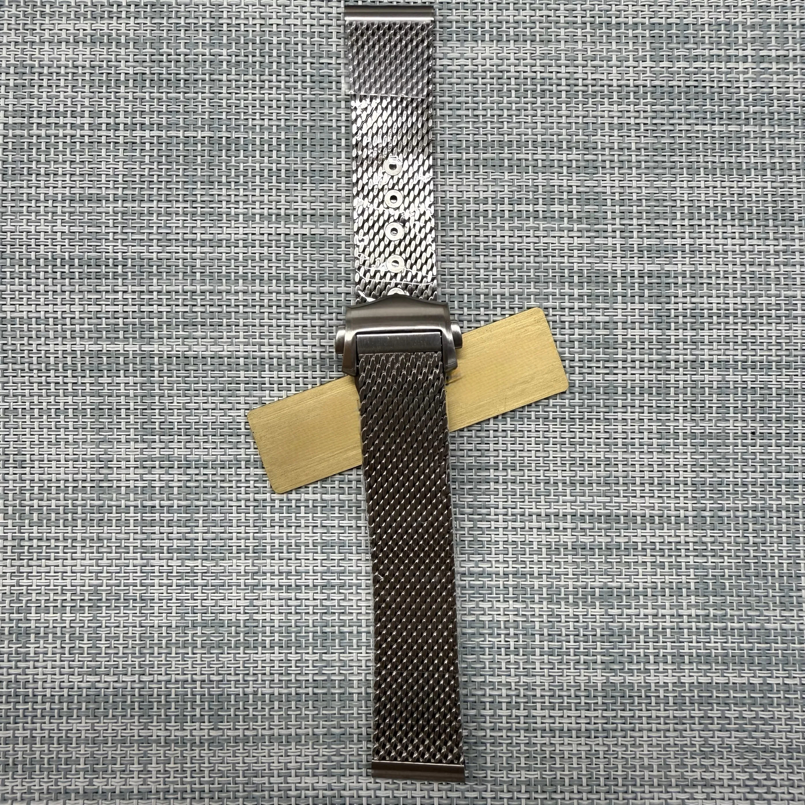 20 mm Mesh Titanium Alloy Bracelet Watch Band For No time To Die Diver 300M 007
