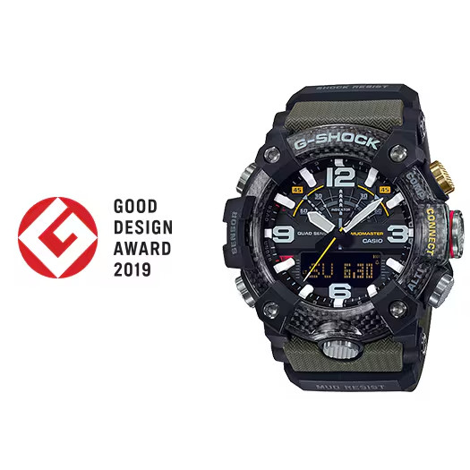 Casio G-Shock MUDMASTER Carbon Core Mud-Resistant Outdoors Mens Watch GGB100-1A3