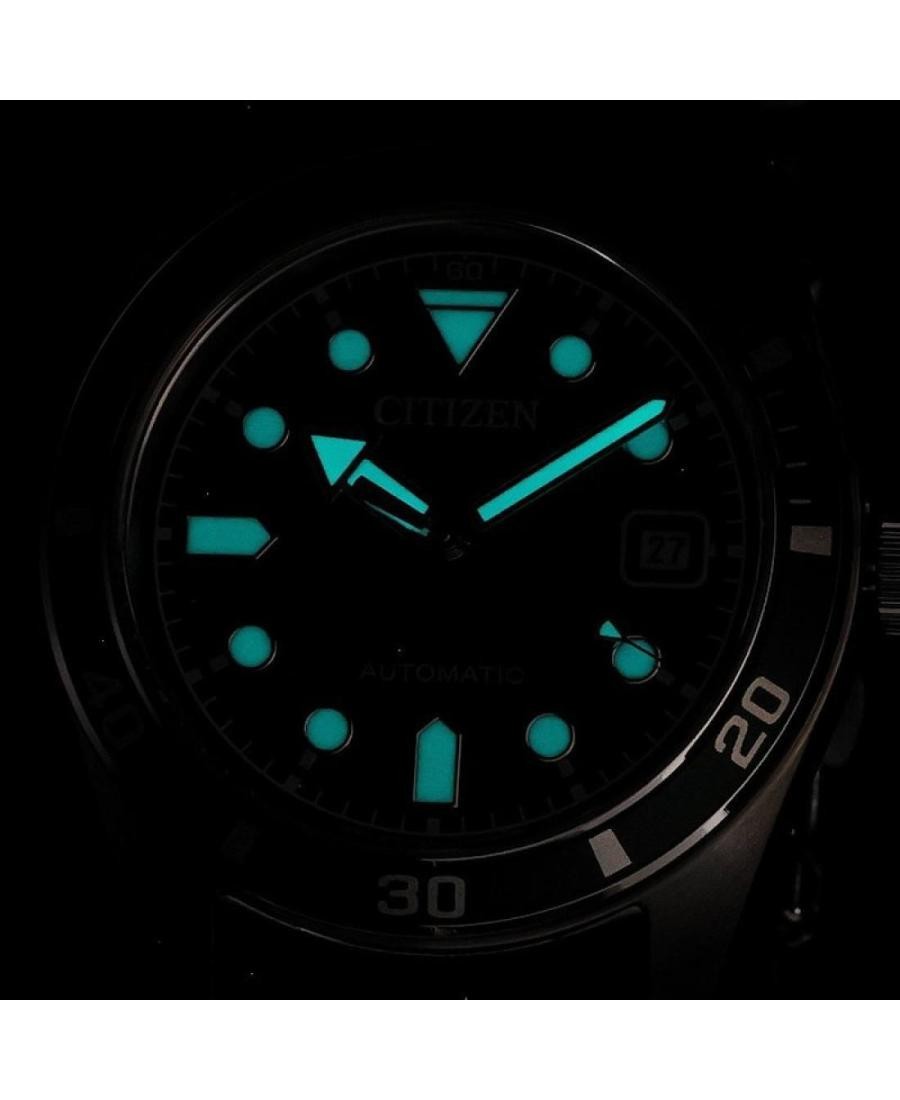 CITIZEN Men Analog Automatic Casual Watch Classic Dress Black Dial Waterproof Ro