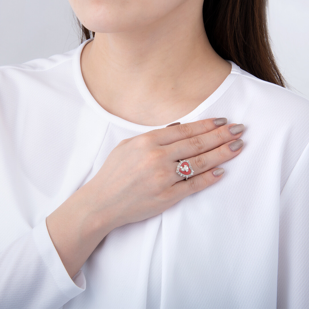 Presale Sanrio My Melody Heart Ring Silver Japan Limited Cosplay