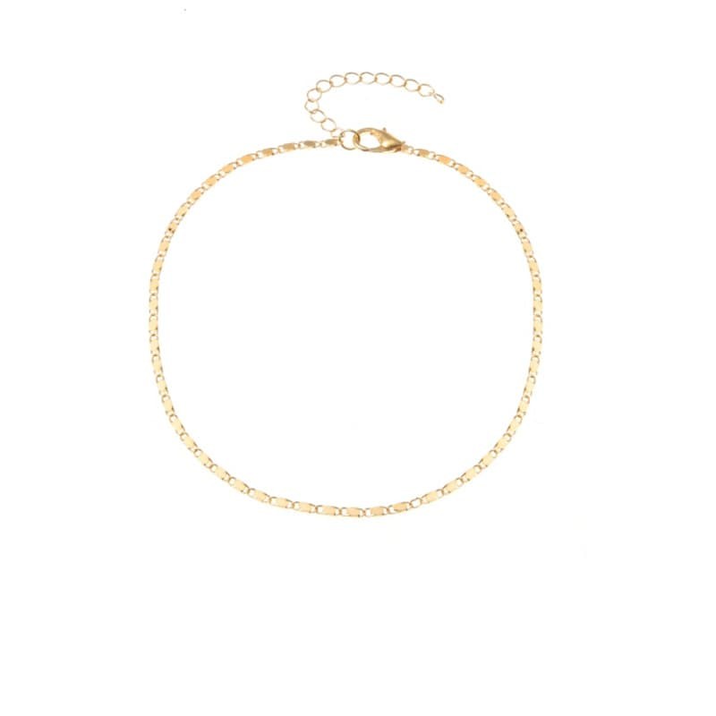 Stainless Steel Waterproof Adjustable Chain Anklet Ankle Bracelet Beach Jewelry
