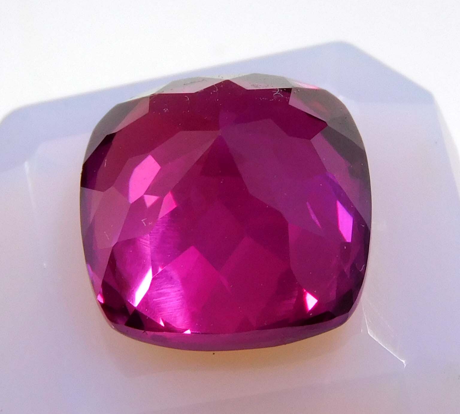 Extremely Rare Pink Sapphire Cushion Cut 11 Ct Natural Certified Loose Gemstone