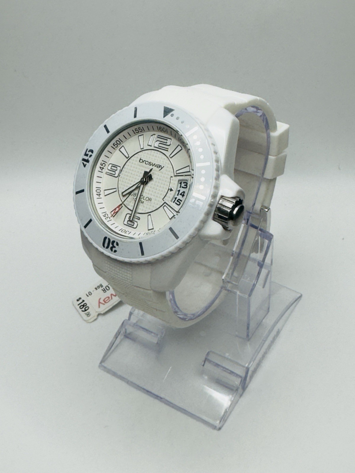 Brosway Sub Color White Analog Quartz Date Dial Wrist Watch