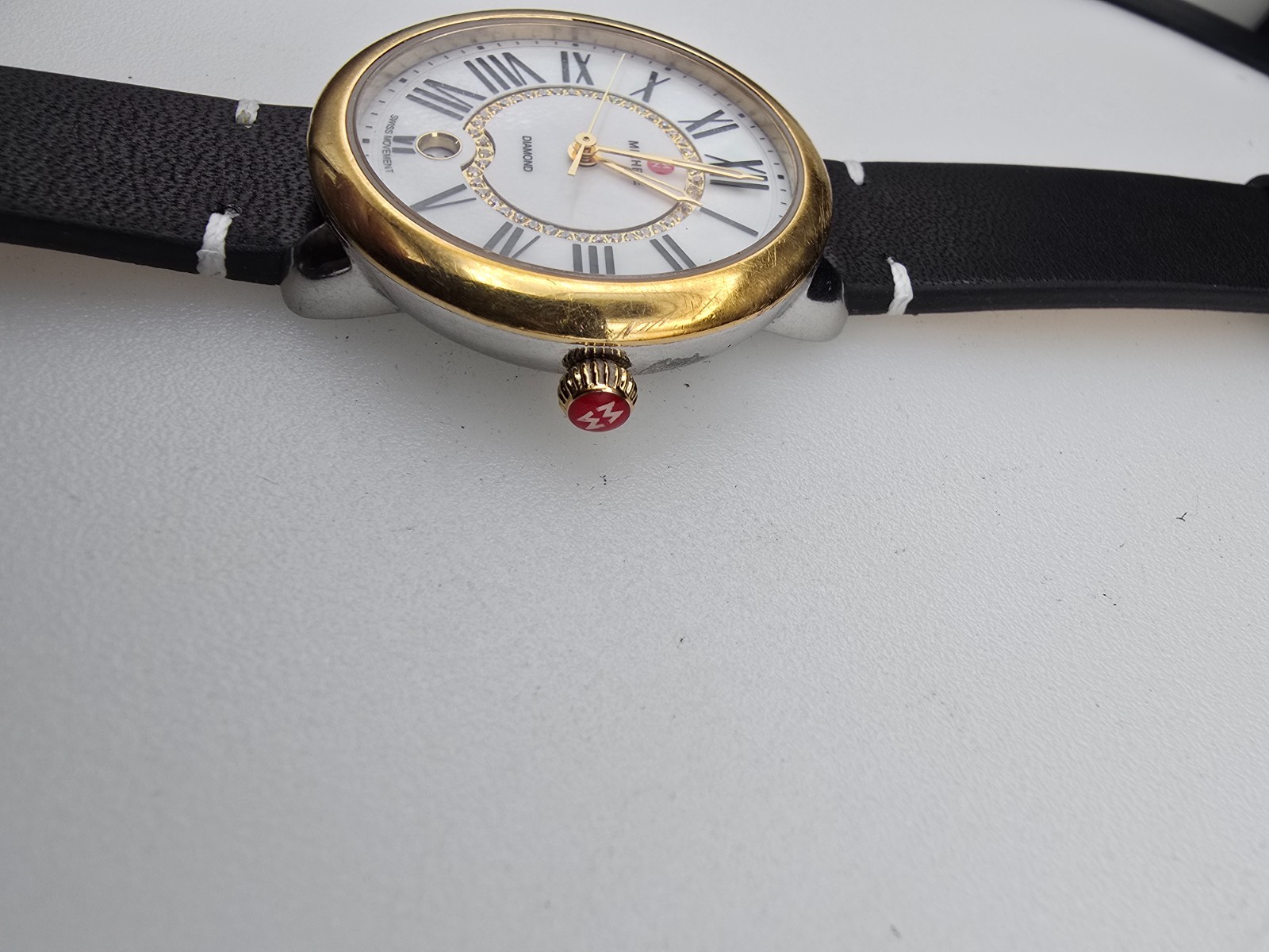 MICHELE SEREIN Lady’s Wristwatch Model MW21B00C9963 (MOP) Natural Diamonds