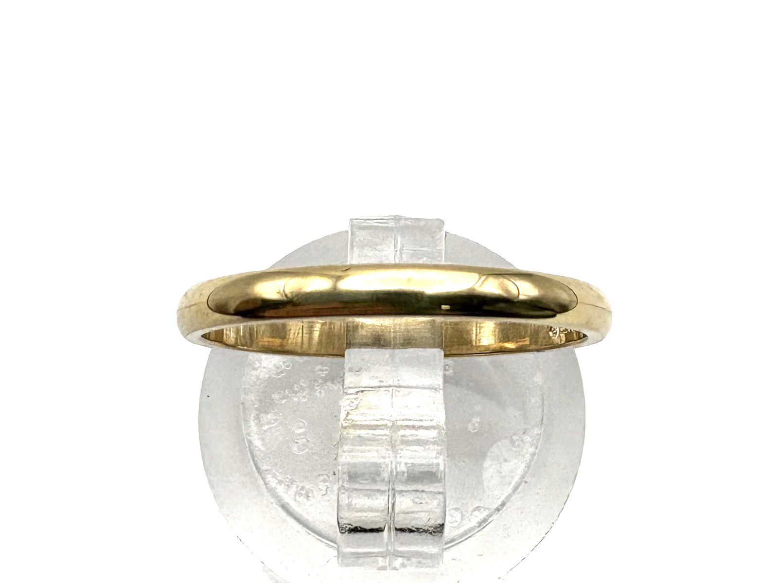 estate 14k yellow gold 1.9mm wedding band 1.6g sz7 $1000 #1214