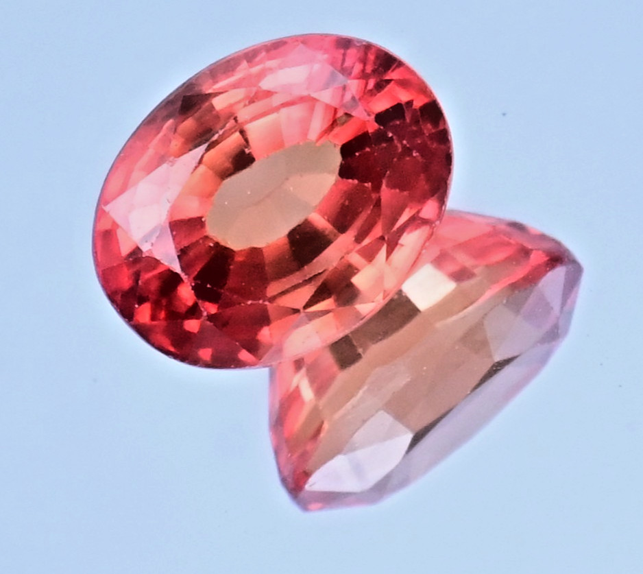 5.60 Ct Natural Myanmar Orange-Red Spinel Oval Cut Certified Gemstone