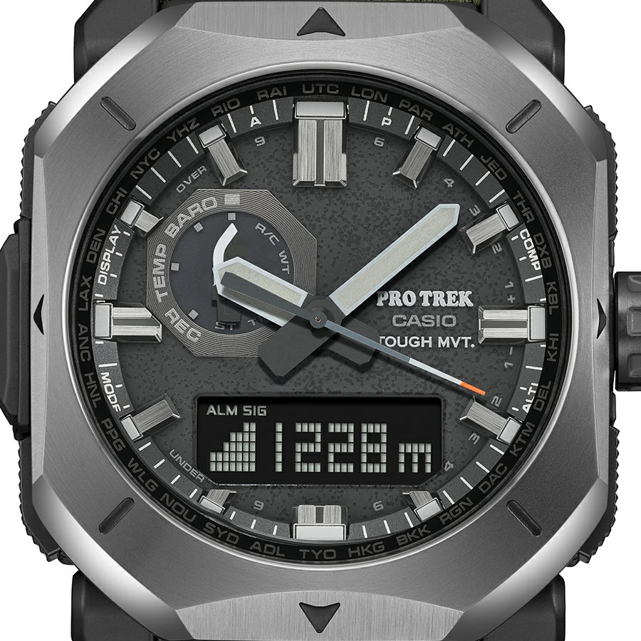 Casio PRO TREK PRW-6900YB-3JF Atomic Solar CORDURA Cloth Band JDM