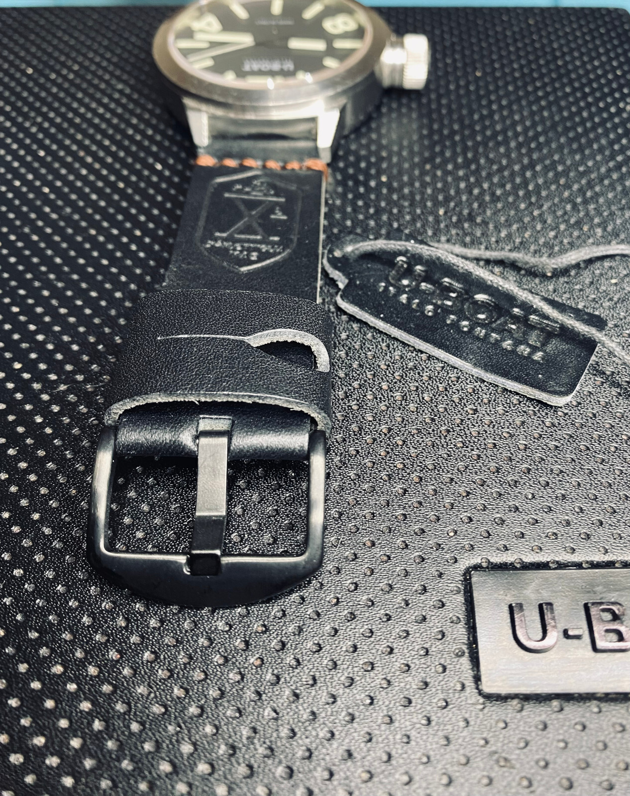 U-Boat Vetro Zaffiro Acciaio 1082 53mm Automatico 3 x bands