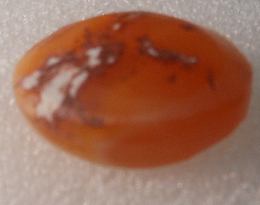4.90ct Orange Mexican Fire Opal, 14.6×11.4×4.5mm, Bonanza Sale