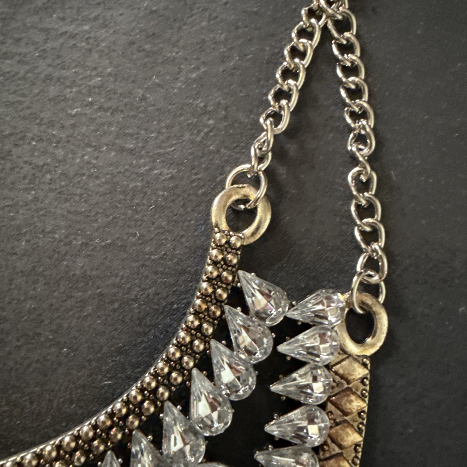 Retro Gypsy Statement Necklace bib-style Ethnic Tribal Bohemian Festival